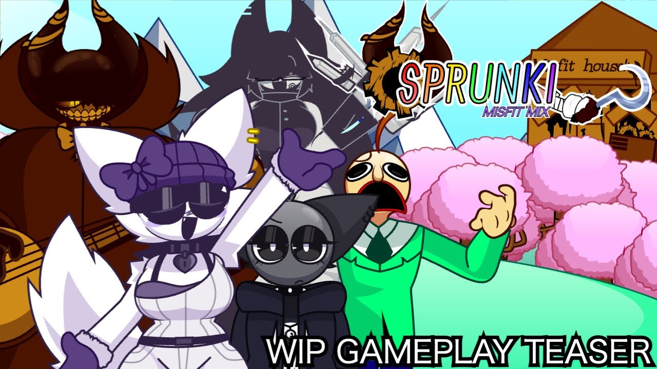Sprunki: Misfit Mix | WIP Gameplay Teaser