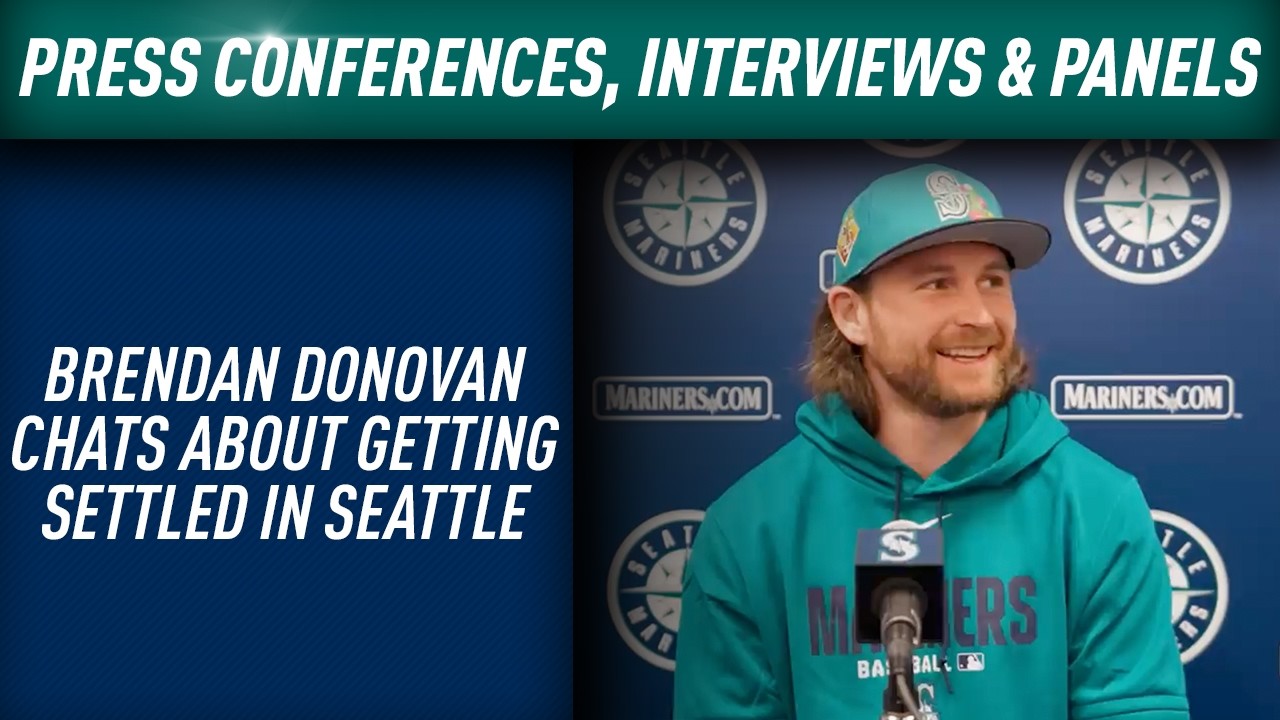 2026 Seattle Mariners Spring Training Media Session (Feb. 11): Brendan Donovan