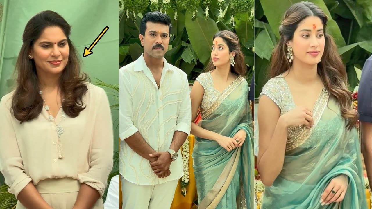 #RC16 Pooja Ceremony Exclusive Video | Ram Charan - Janhvi Kapoor | Buchi Babu Sana