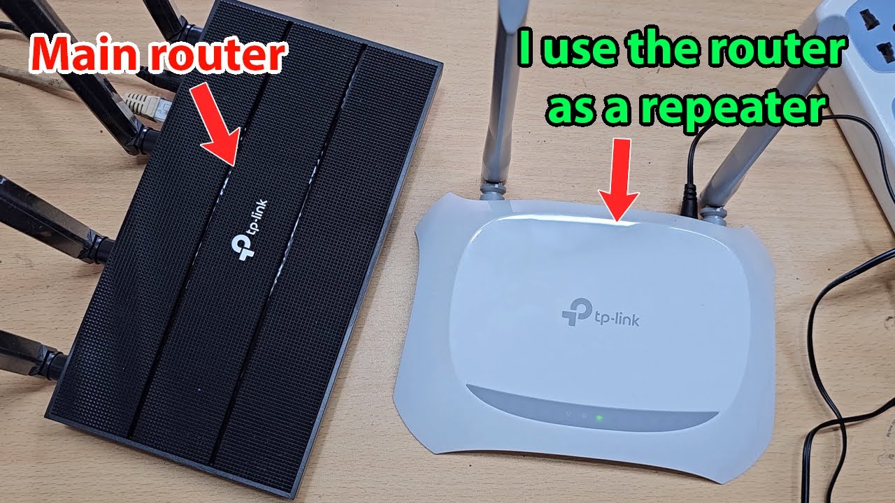 How to setup tp link wireless router tl wr840n as repeater