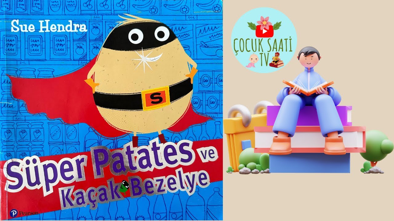 🥔Süper Patates ve Kaçak Bezelye / Supertato (sesli masal hikaye dinle)
