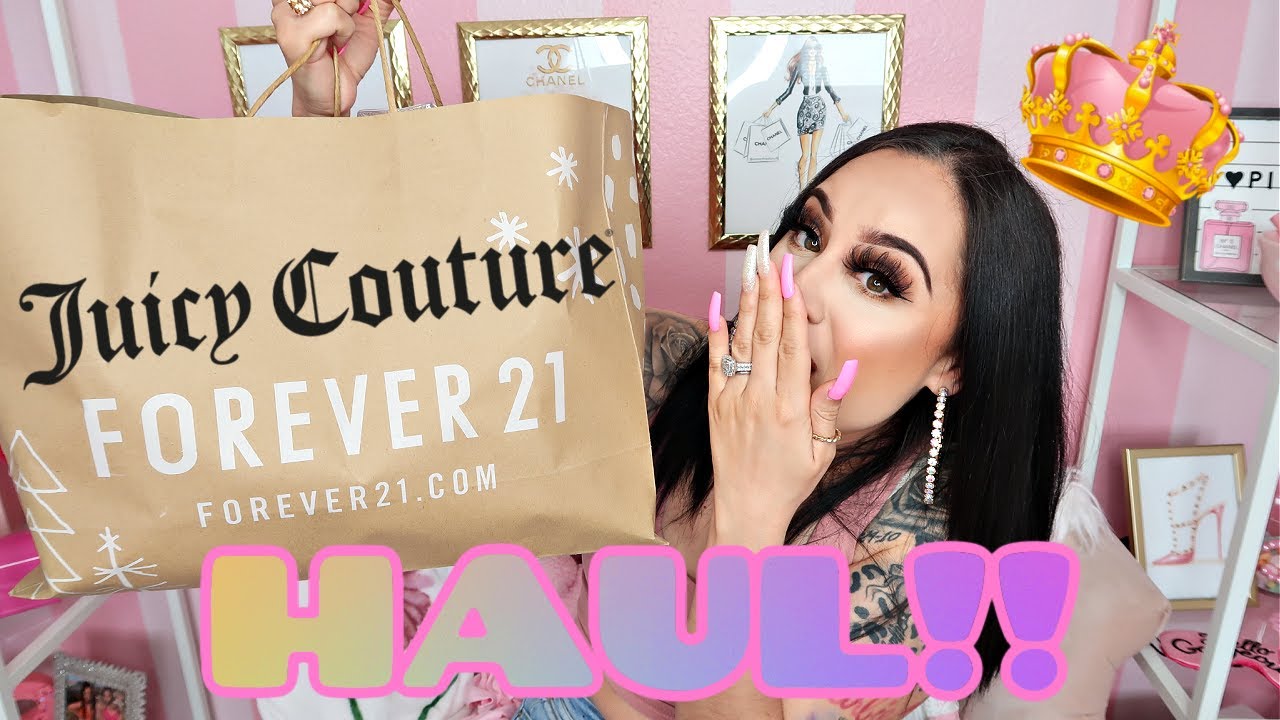 HUGE JUICY COUTURE X FOREVER 21 HAUL!!!