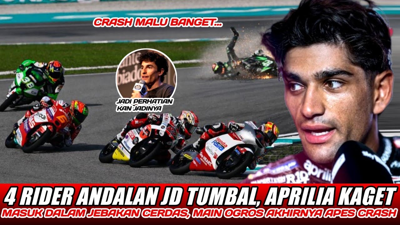 JORGE MARTIN SAMPAI MENGECAM !! VEDA MAIN CERDAS SE APRILIA MAIN MATA, masuk kedalam jebakan veda