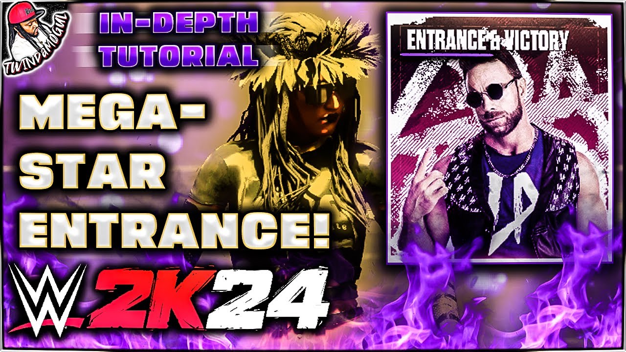 How to Create an Entrance on WWE 2K24! (4K)