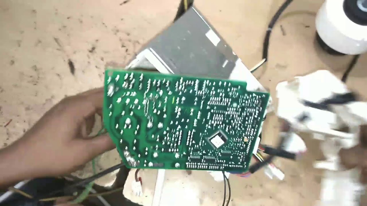 How to repair LG inverter AC pcb PART 1