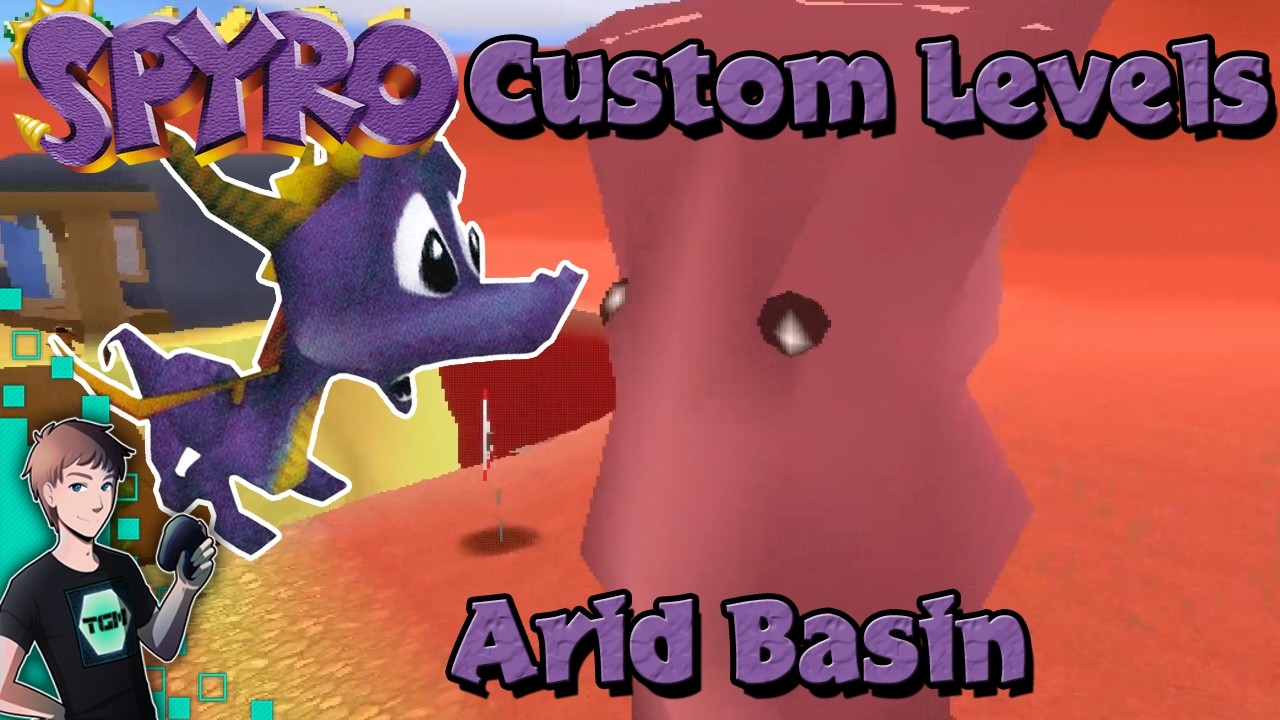 Spyro Custom Level 4 - Arid Basin by Bunbaroness (Spyro Crisis In Chronolia)