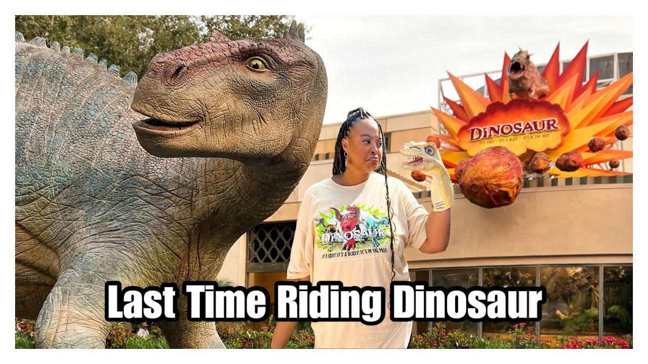 Last Time Riding Dinosaur Before it Goes Extinct at Disney’s Animal Kingdom 🦖🦕🌿