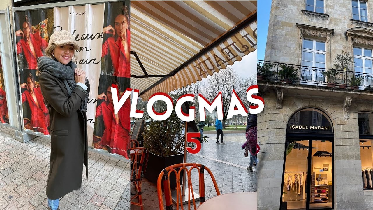 VLOGMAS 5 - Mis dos cosas favoritas en Burdeos🍷🛍 | Julia March