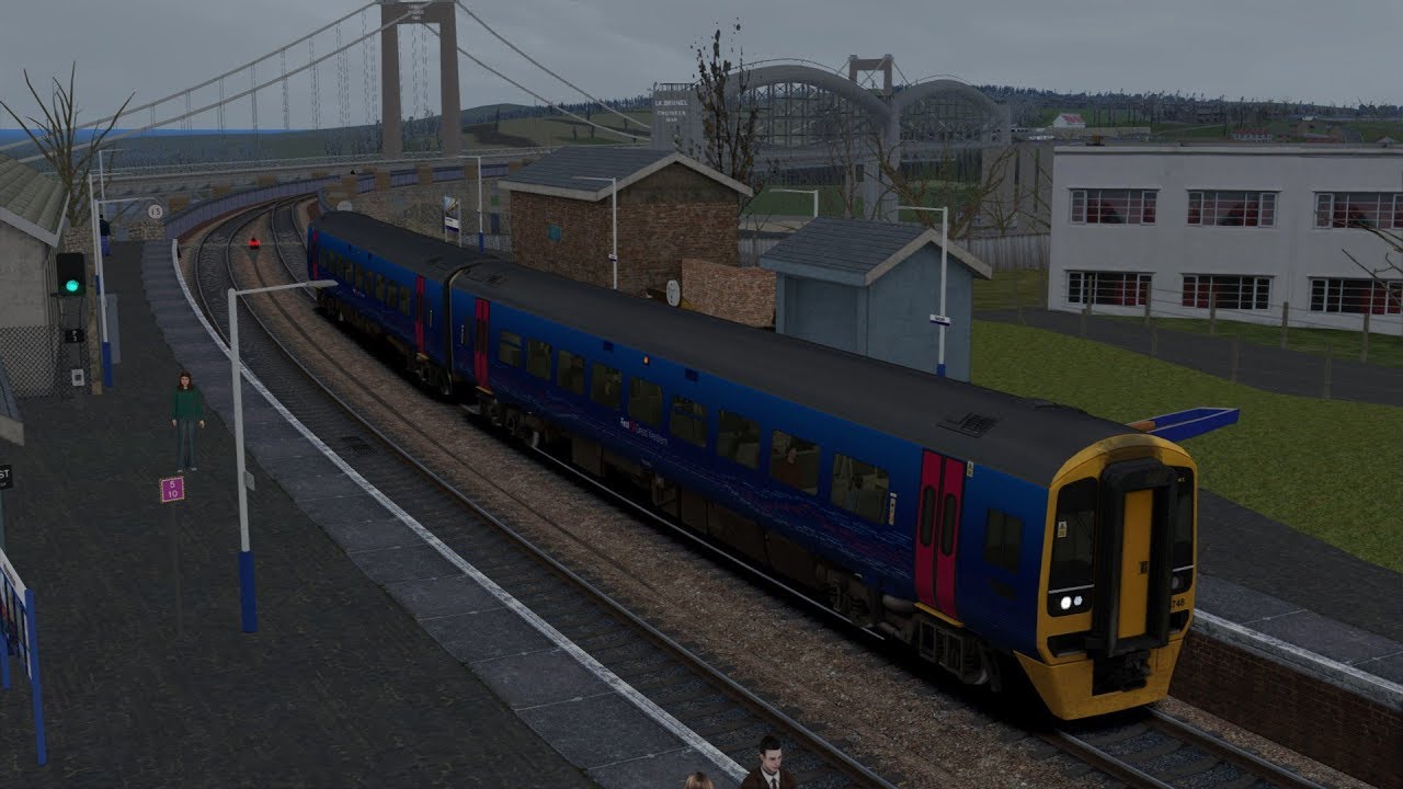 TS2020: Cardiff Central - Penzance: Class 158