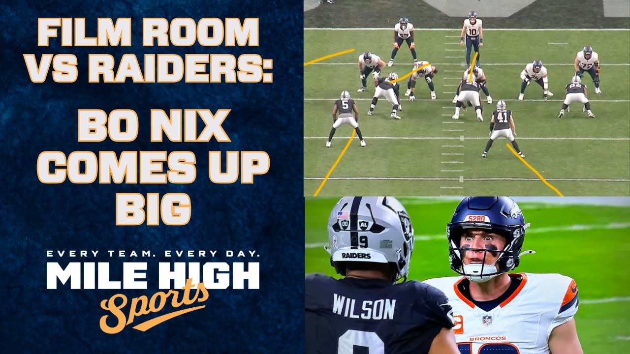 Denver Broncos Film Room: Bo Nix goes CRAZY vs. Las Vegas Raiders