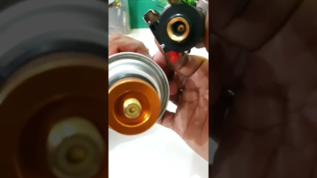 Long Tank Gas butane Adaptor  for camping mini stove