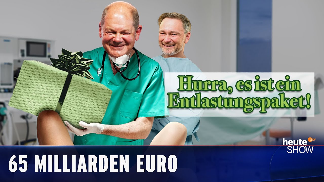 Verhindert das neue Entlastungspaket den „Wutwinter“? | heute-show vom 09.09.2022