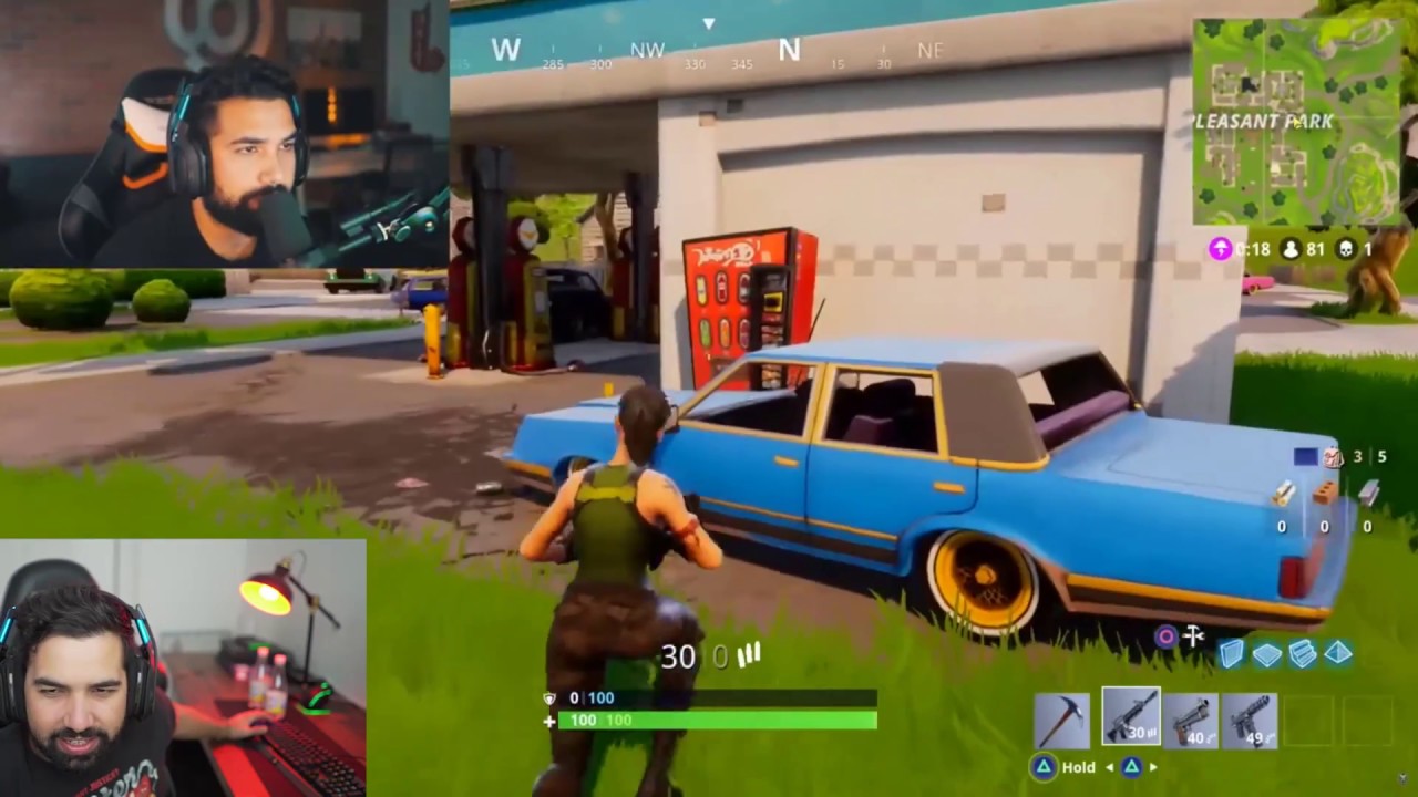 IT WAS SO DIFFERENT..! - Reacting To My FIRST Fortnite: Battle Royale Game