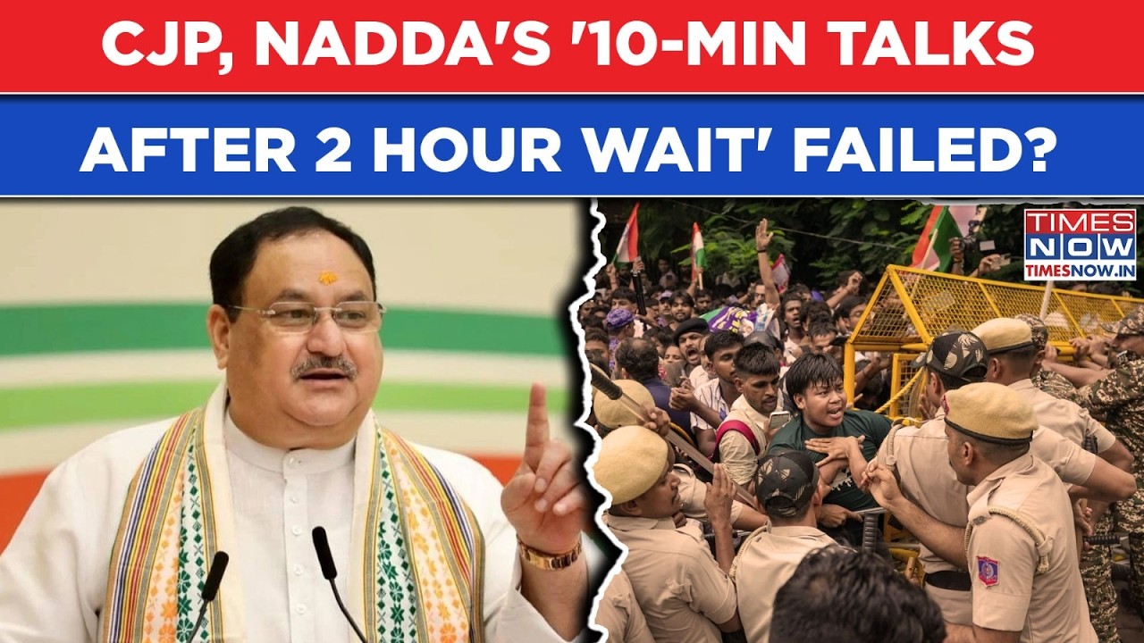 Cockroach Janta Party, Modi Govt Talks Fail? Nadda, CJP '10 Min Meet After 2 Hours Wait': What Next?