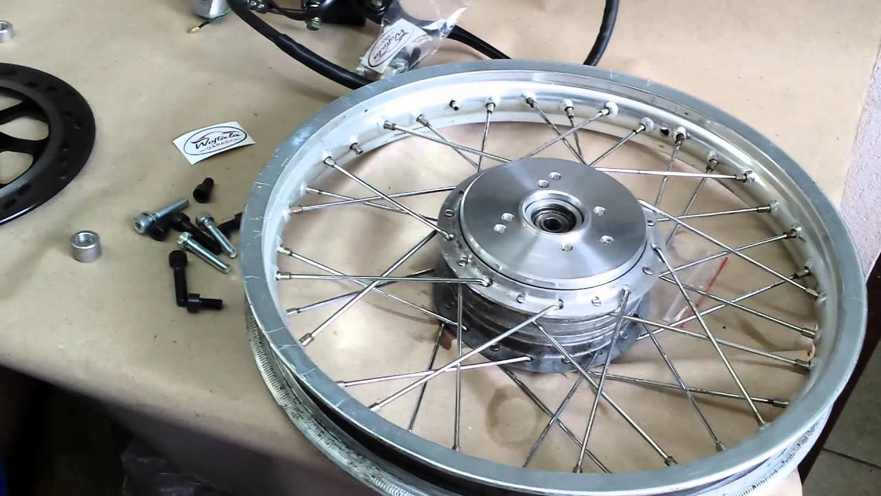 JACKMOTORS Instrukcja montażu zestawu hamulca tarczowego SIMSON