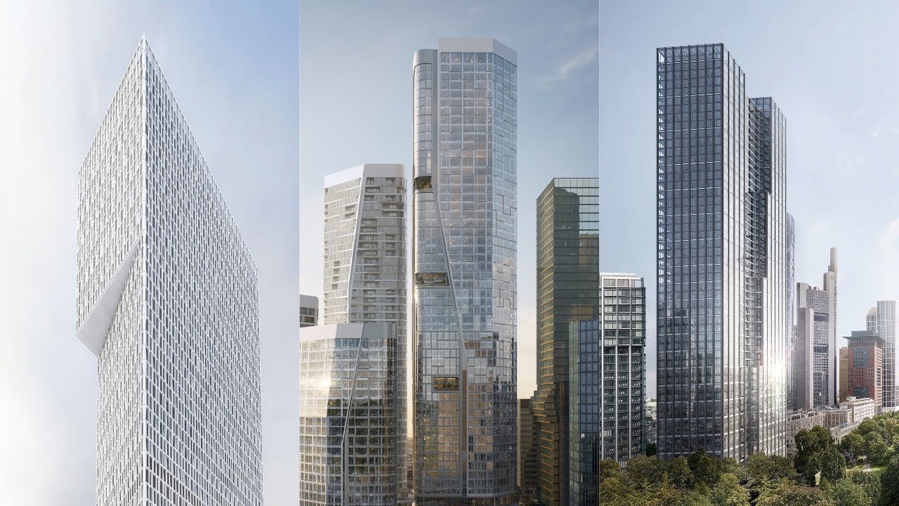 Frankfurt Future Skyscrapers — Proposed, Under Construction