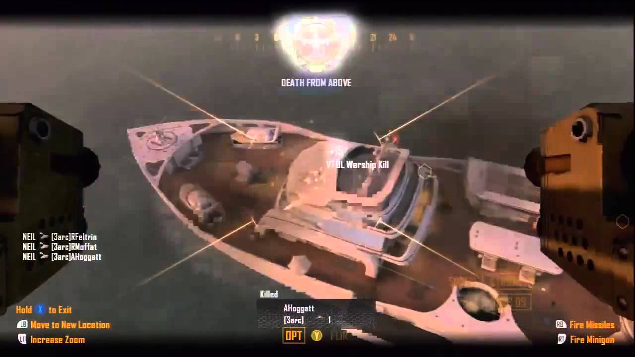 Black Ops 2 | Powerful VTOL Warship Score Streak?!