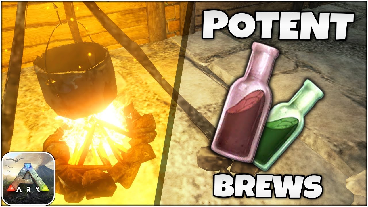 POTENT Medical & Energy Brews Tutorial! | ARK Survival Evolved Mobile
