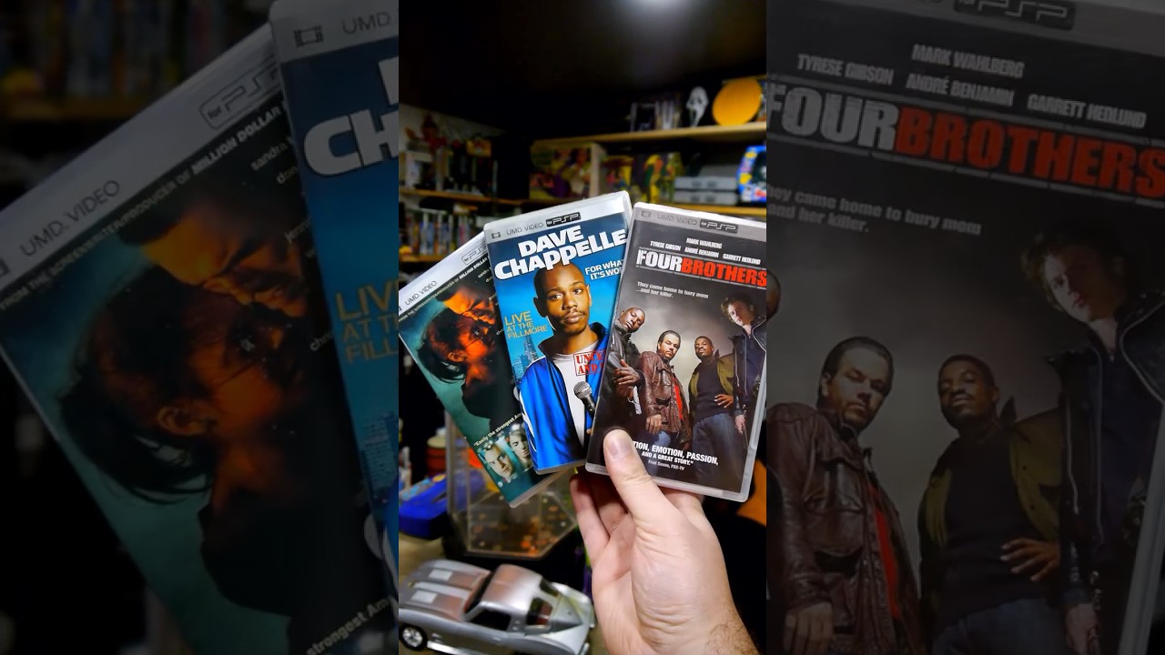 Watching UMD movies on the PSP