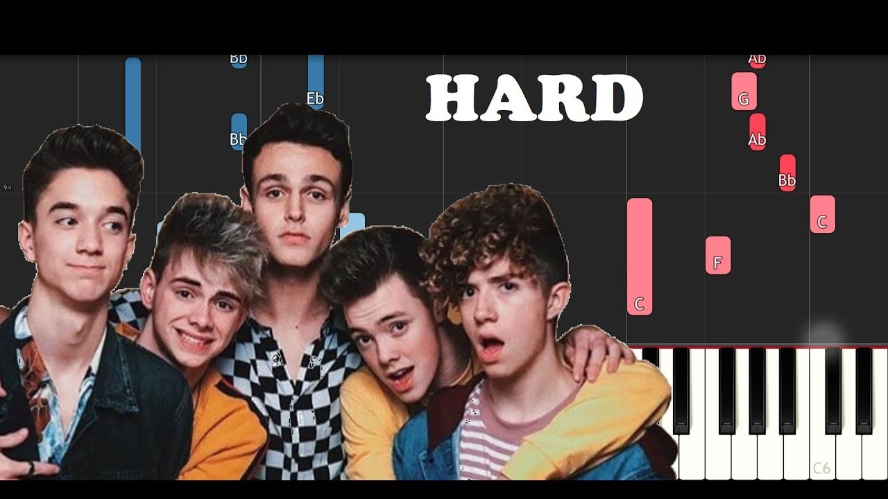 Why Don't We - Hard (Piano Tutorial)