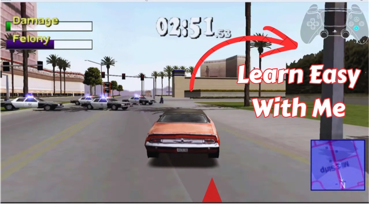 Driver 2 - Las Vegas All Missions Level Hard, Secret and Problem 1 2 3 4 5 6 7 8 9
