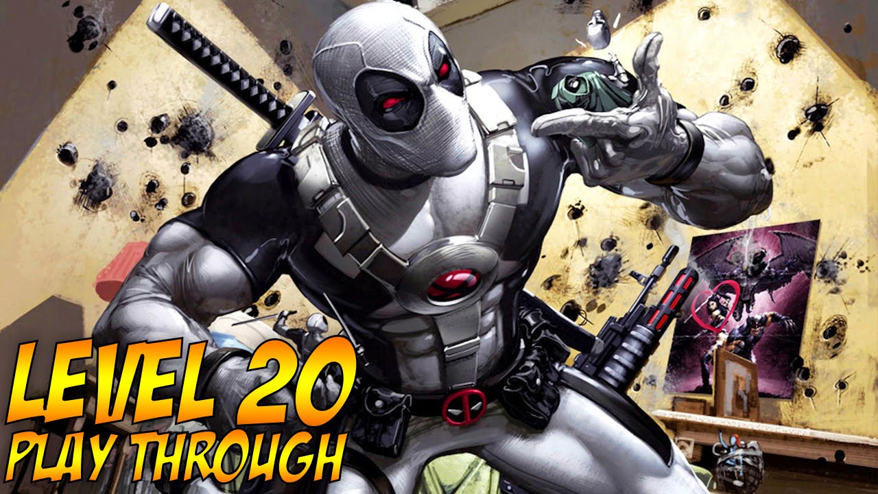 X-Force Deadpool Level 20 Play Through - Marvel Super Hero Squad Online