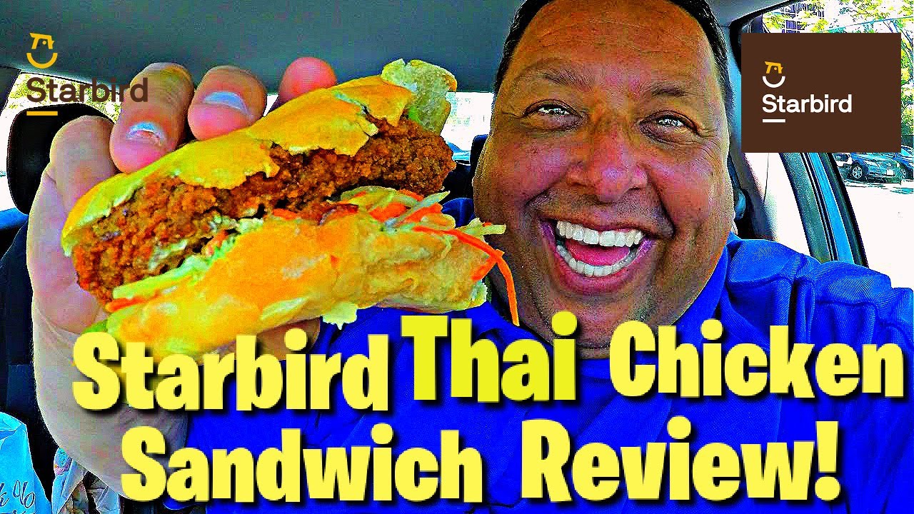 Обзор тайского сэндвича с курицей Starbird®!