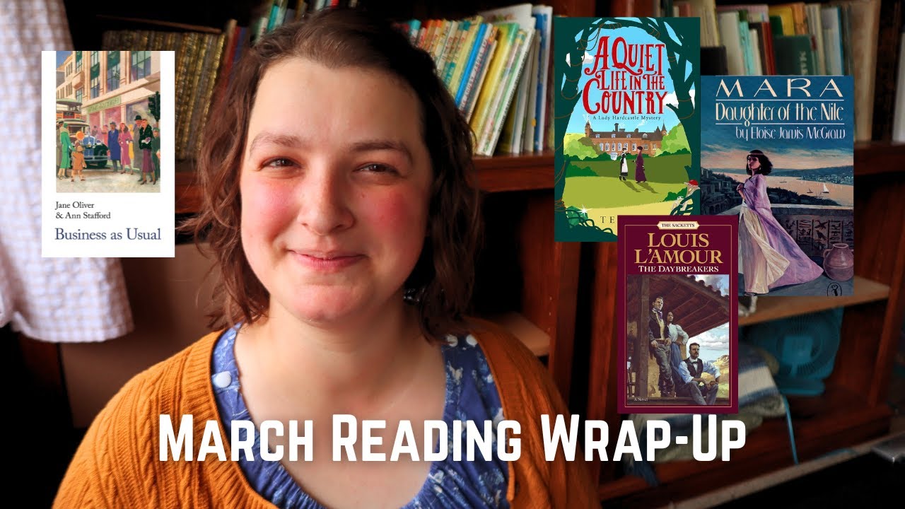 I found some new favorites! | Cozy mysteries, domestic fiction, westerns, ancient Egypt, and more!