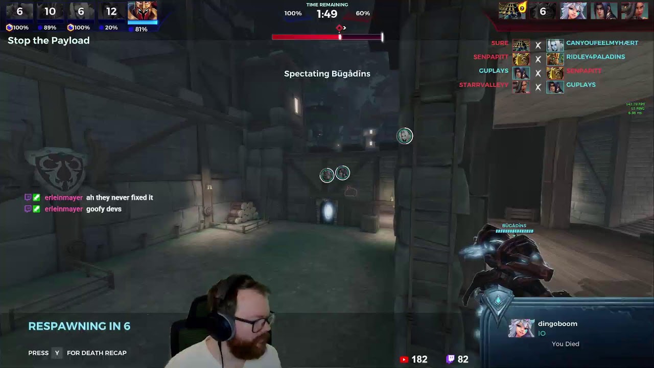 Paladins Deathday Anniversary Stream