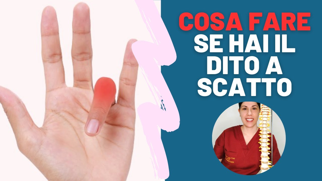 4 ESERCIZI PER IL DITO A SCATTO