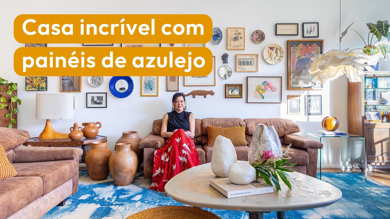 CASA CRIATIVA COM ATELIÊ E JARDIM DOS SONHOS | Decoração afetiva com muitas cores e estampas