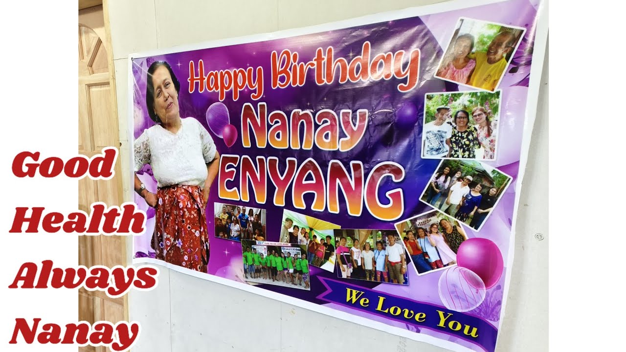 🇵🇭2024|NANAY ENYANG MANYANITA Part1|HAPPY BDAY NAY WE LOVE YOU|Lucy Pagalan