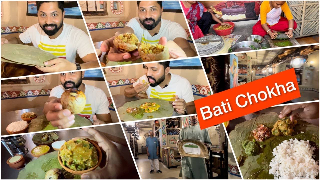 Baati Chokha | Kolkata Restaurant | Theme Restaurant | Pure Vegetarian Food | Best in Saltlake