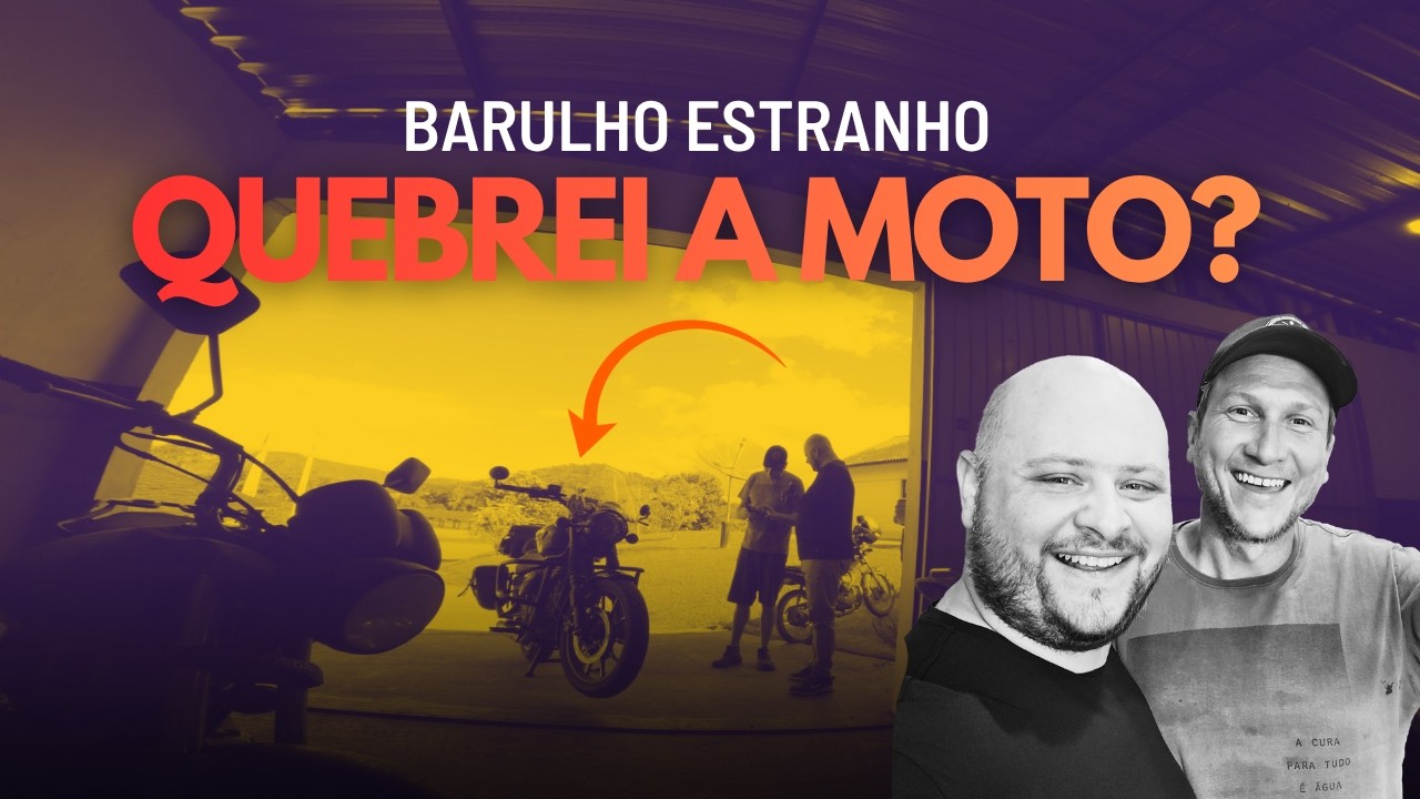 Tudo ia Bem… Até o Barulho Misterioso Começar! (Tive Que Ir Pra Oficina 😬)