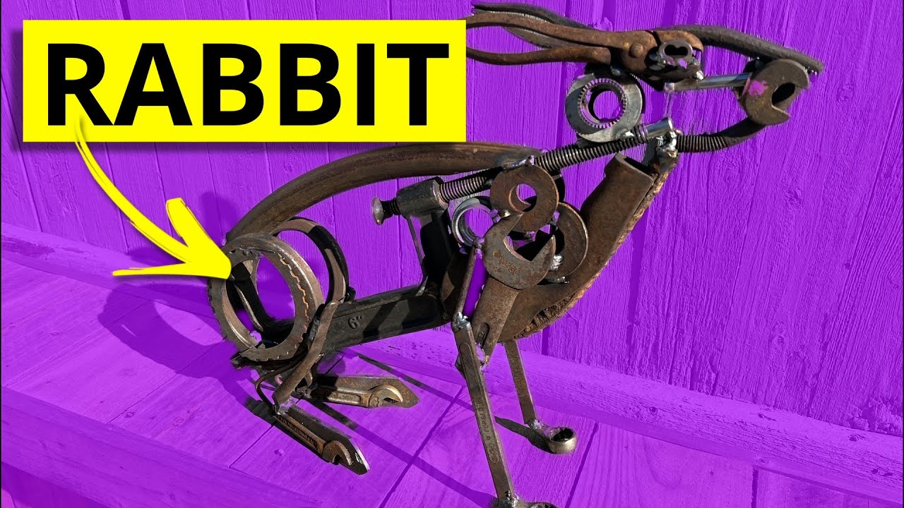 Making A Scrap Metal Rabbit