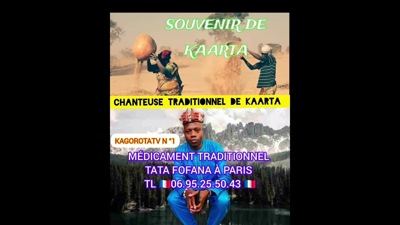 La joie de TRADITIONNEL CHANTEUSE DE KAARTA 