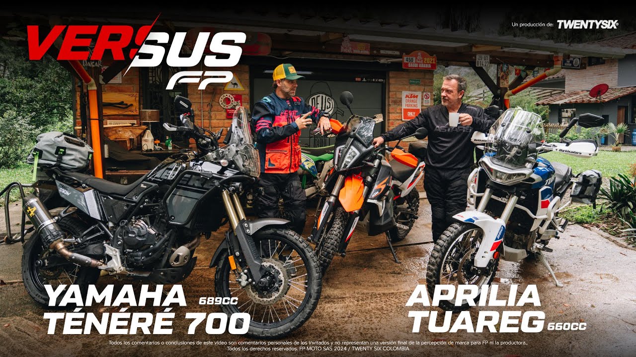 Yamaha Ténéré 700 vs Aprilia Tuareg 660 / Versus FP