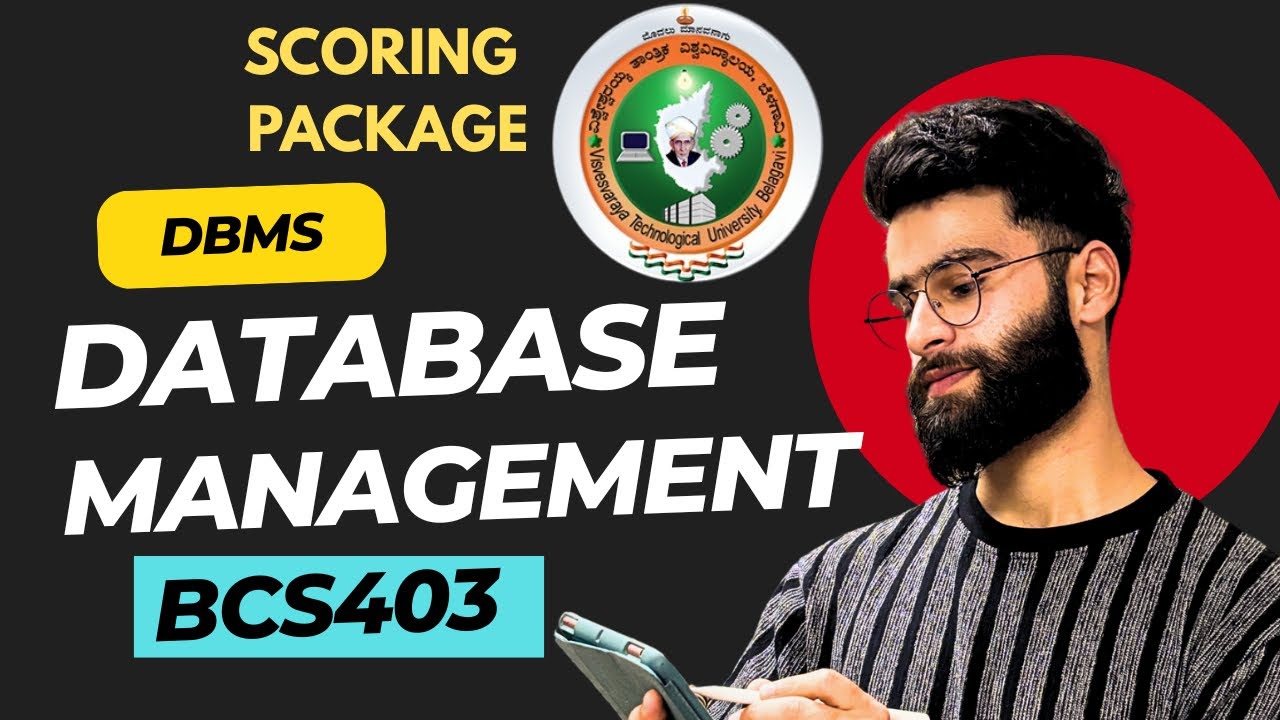 DBMS Important Questions Vtu | BCS403 Database Management System