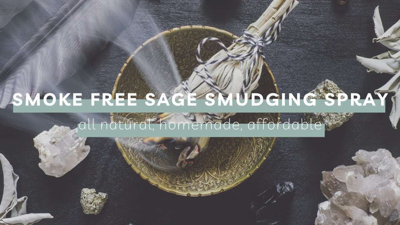 Smoke Free Sage Smudging Spray | All-Natural, Homemade, Affordable