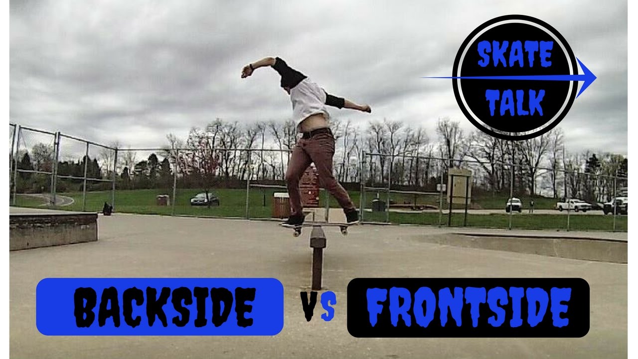HOW TO NAME SKATE TRICKS! | SkateTalk - Backside vs. Frontside