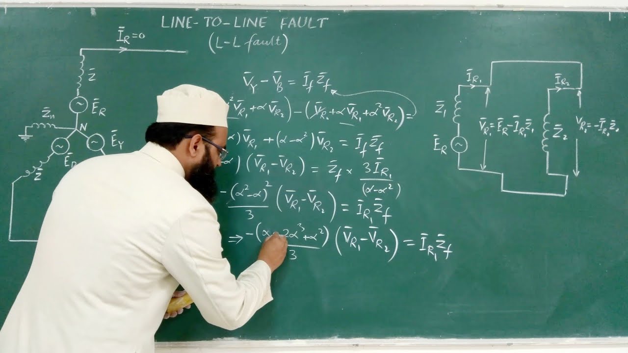 Analysis of L-L Fault (Line-to-line fault)