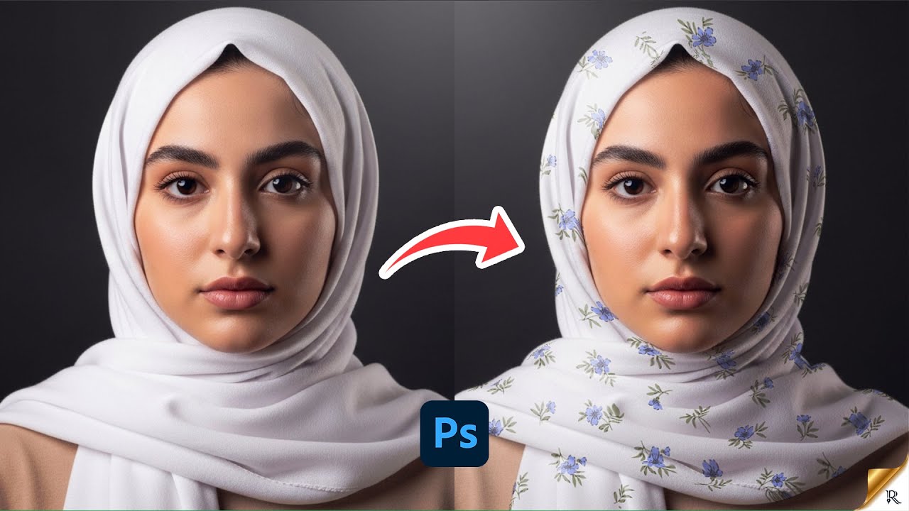 How to Make a Hijab Mockup in Photoshop