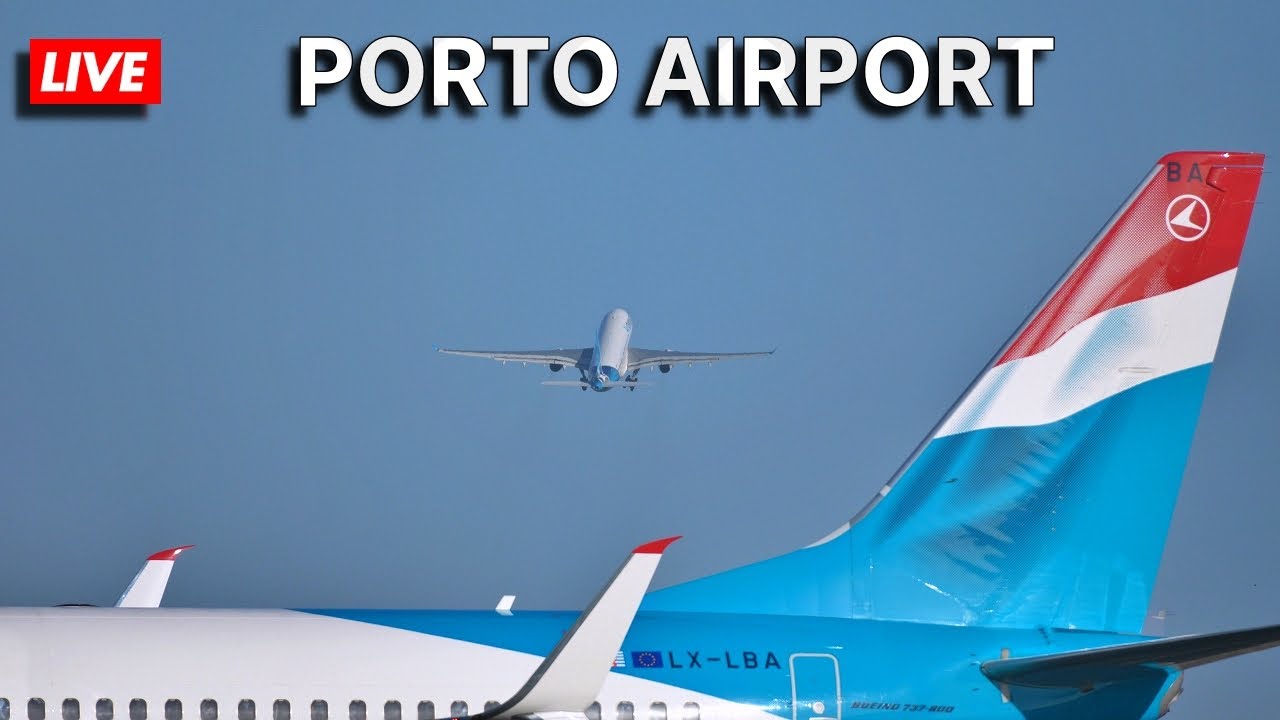 LIVE PLANESPOTTING 🛫  PORTO AIRPORT  -  NOVEMBER 08, 2025