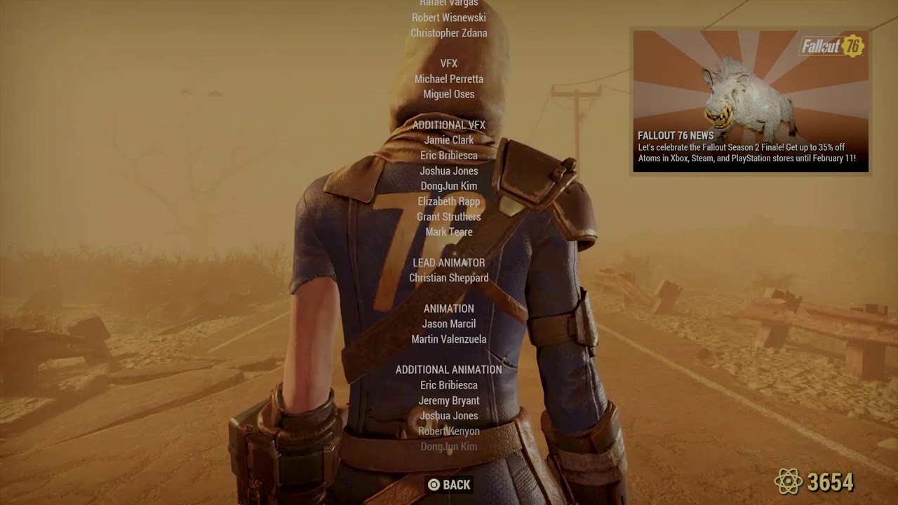 Fallout 76 on PlayStation 4 with maxine Guevara 252