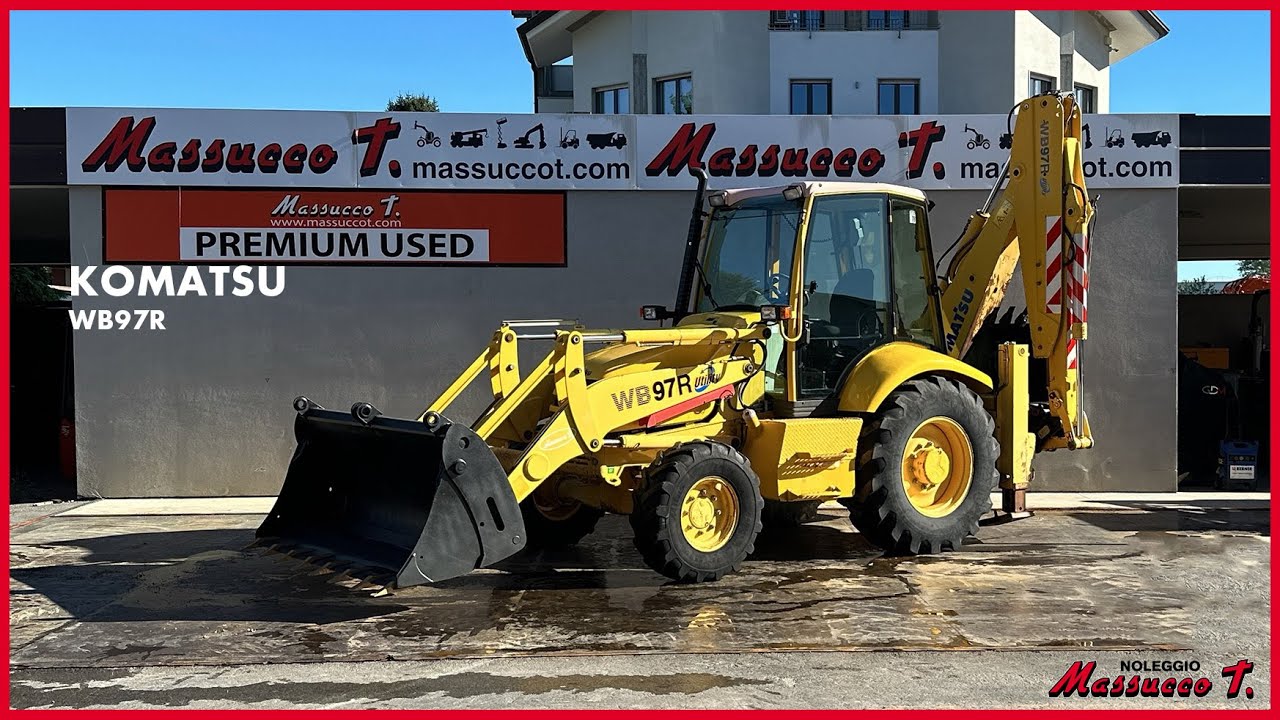 KOMATSU WB97R - Massucco T. ID 4490
