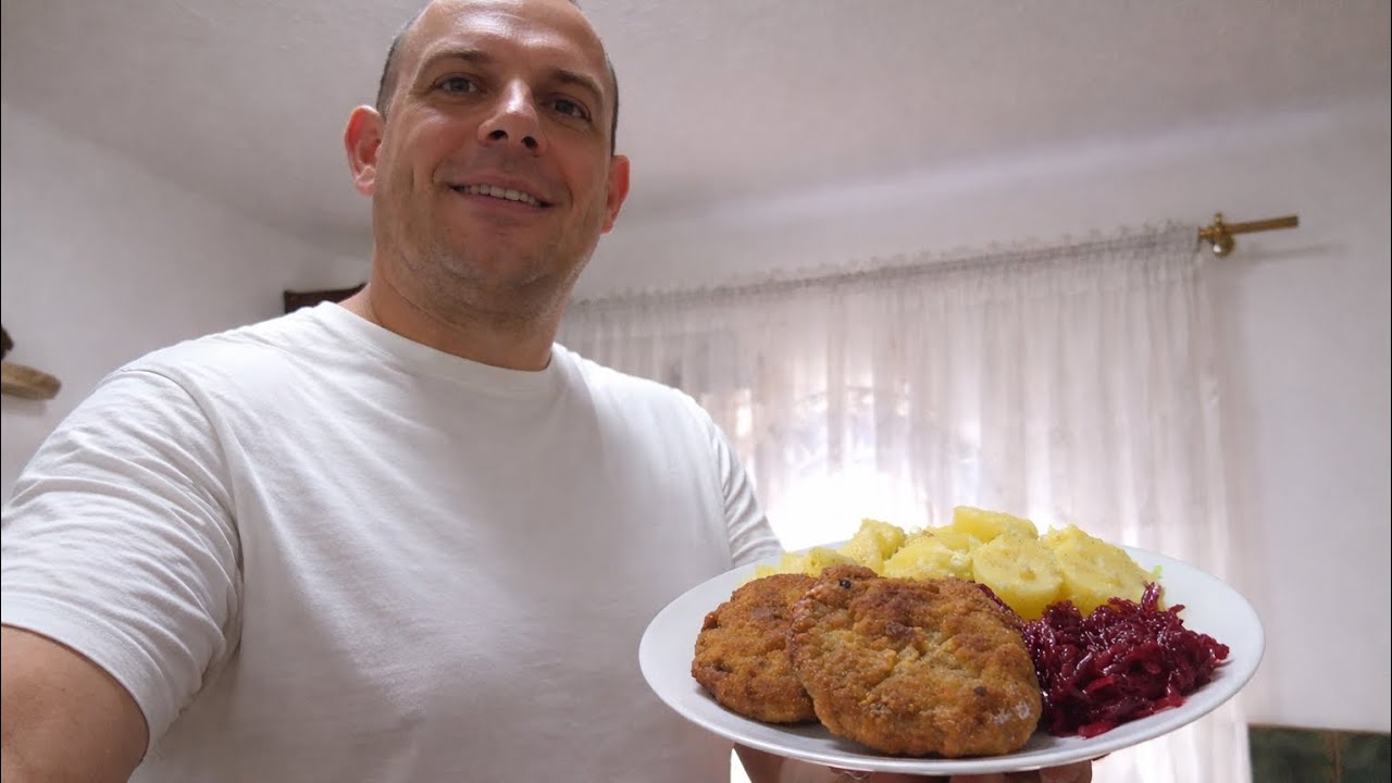 Holandský řízek s brambory | Jednoduchý domácí recept