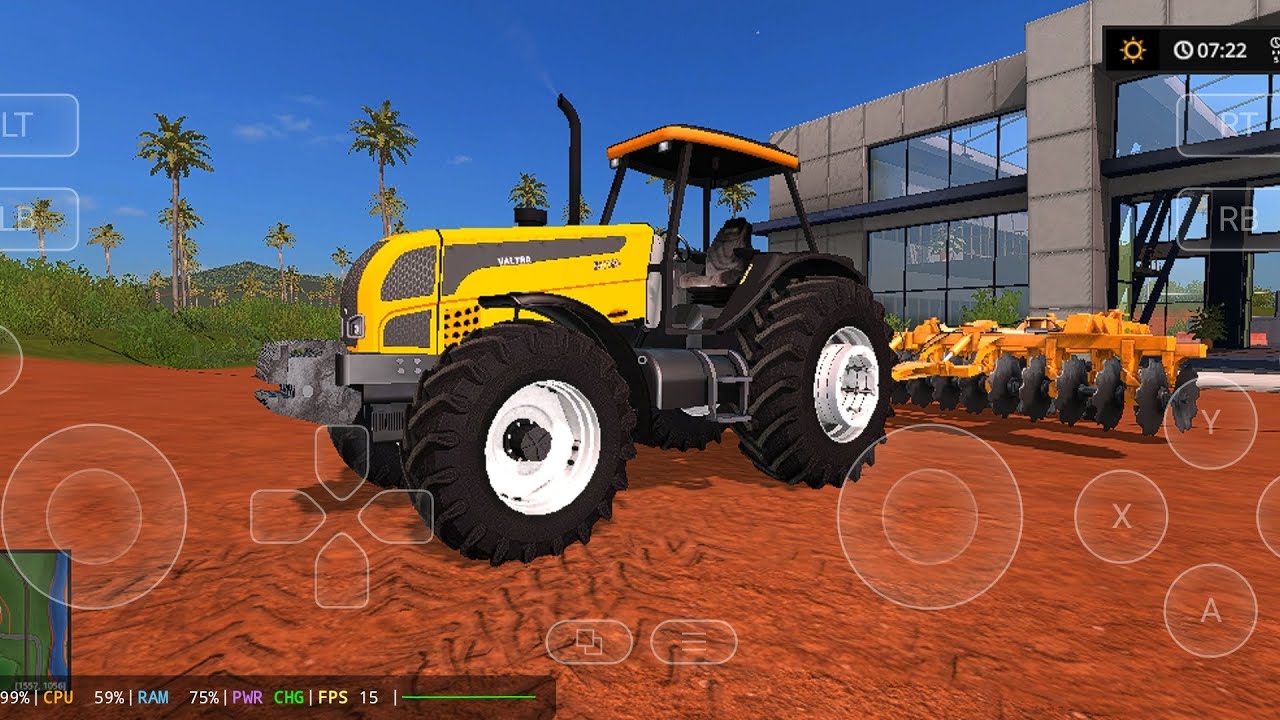 COMO JOGAR FS17 NO CELULAR OFFLINE WINLATOR GAMEHUB #Farmingsimulator17 