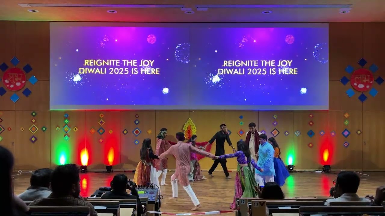 11. Gujarati Dance Performance | Garba & Folk Energy | Diwali – Das Lichterfest 2025