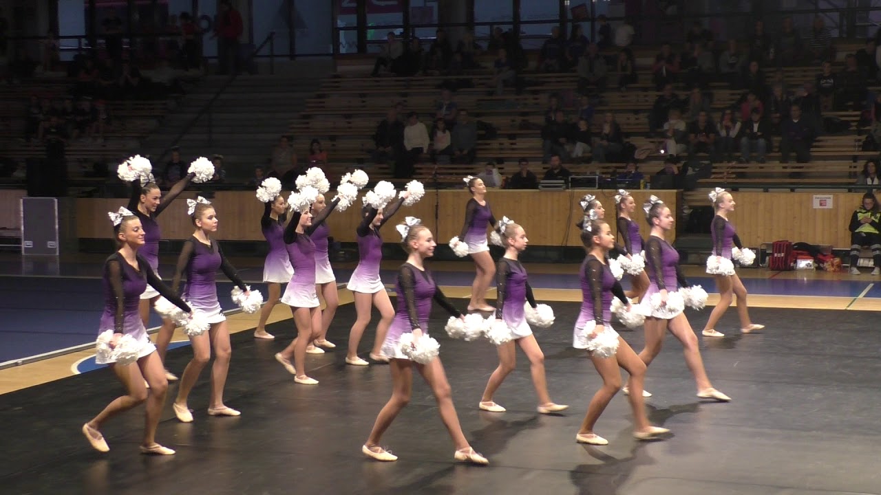 A-STYL Dragons Senior Team Freestyle Pom Senior Large on SCC 2017