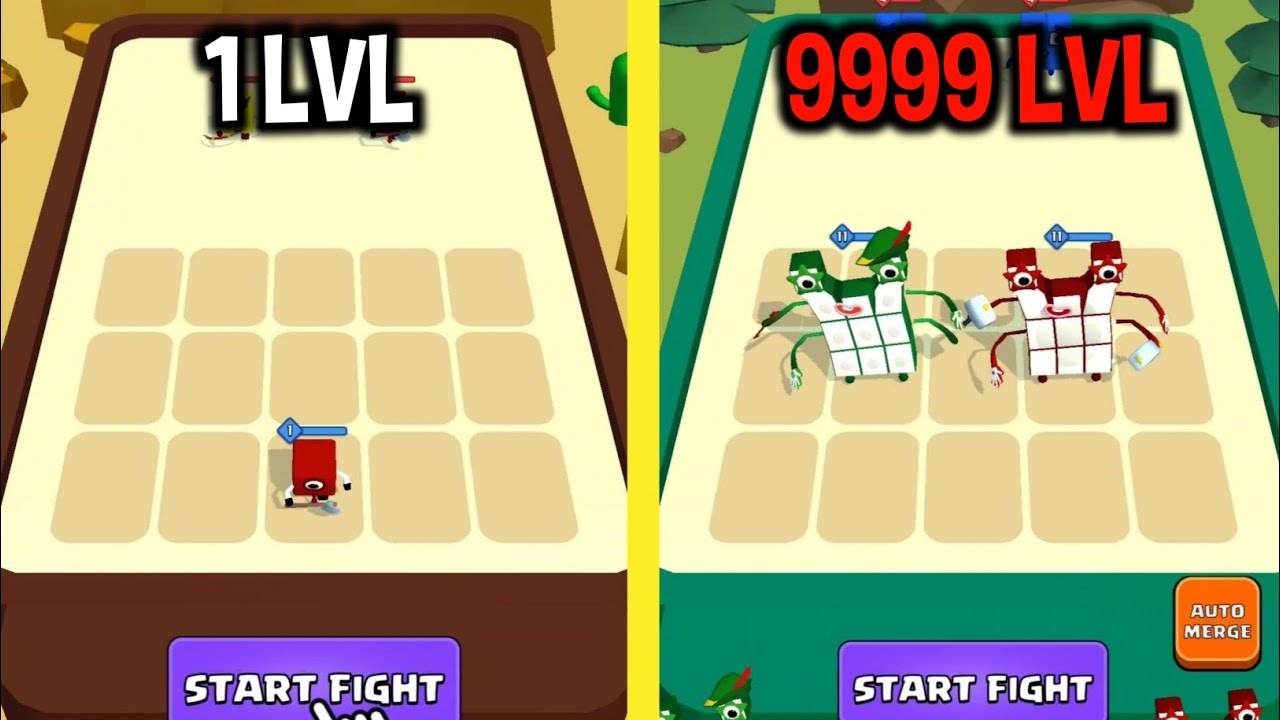 MAX LEVEL in Merge Cube Number: Color Block Game